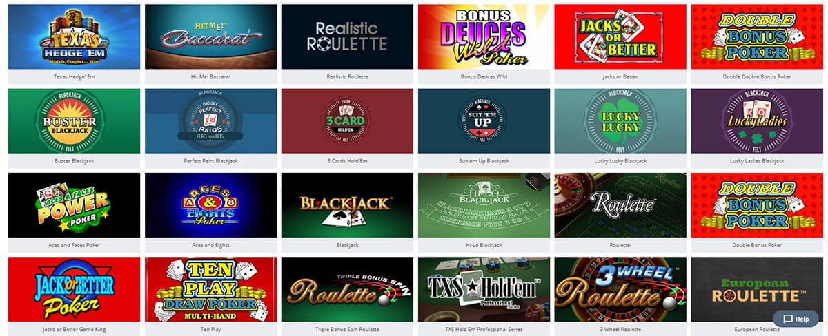 Play Many Table Games At Spin Genie Casino