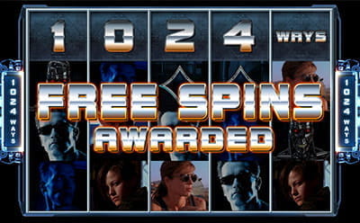 Terminator 2 Free Spins with 1024 Ways to Win