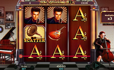 The Glorious 50’s Slot Free Spins