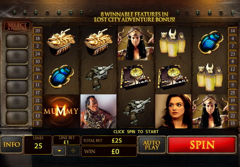 Play The Mummy for Free Online