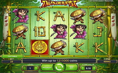Thunderfist Slot Mobile