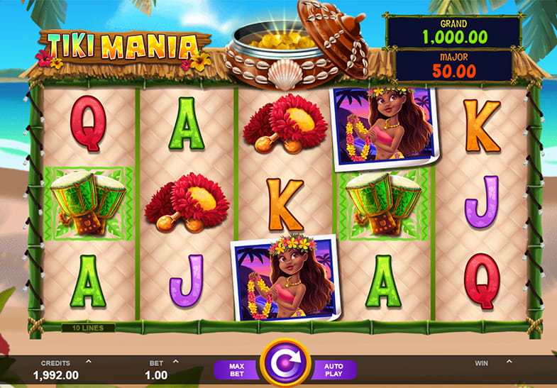 Free Demo of the Tiki Mania Slot