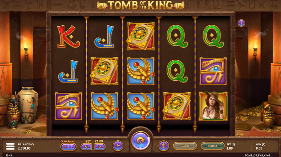 Free Demo of the Tomb of the King Slot