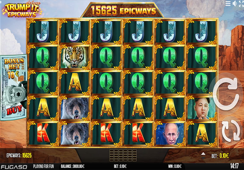 Free Demo of the Trump It Deluxe EPICWAYS Slot
