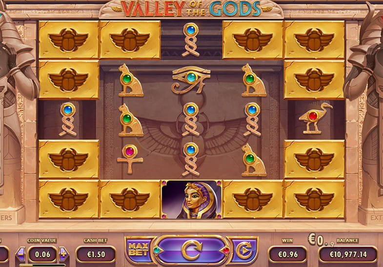 Free Demo of the Valley of the Gods Slot