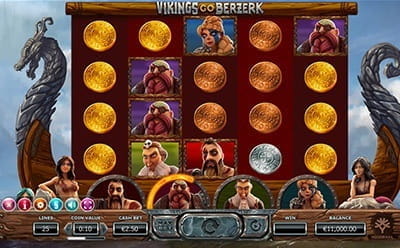 The Adventure of the Vikings Go Berzerk Slot on the Sloty Online Casino