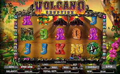 Volcano Eruption Slot Gameplay