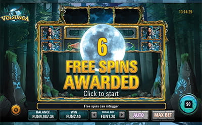 Volsunga Slot Free Spins