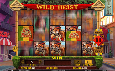 Wild Heist Slot Extra Wilds