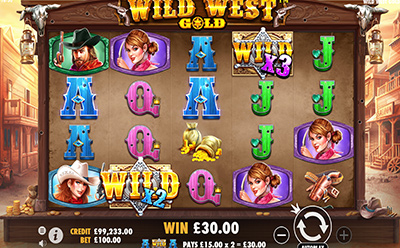 Wild West Gold Slot Wild Symbol 