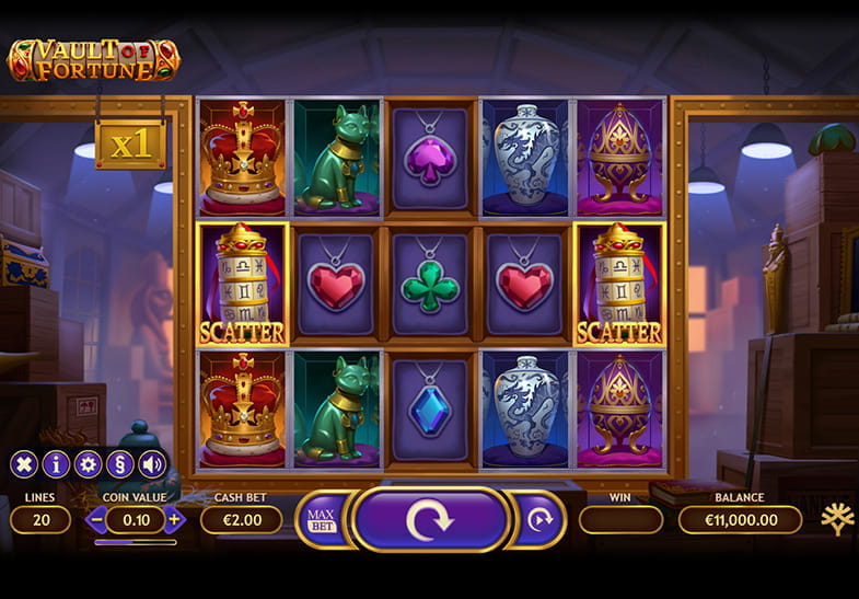 Yggdrasil Vault Of Fortune Slot Game Demo