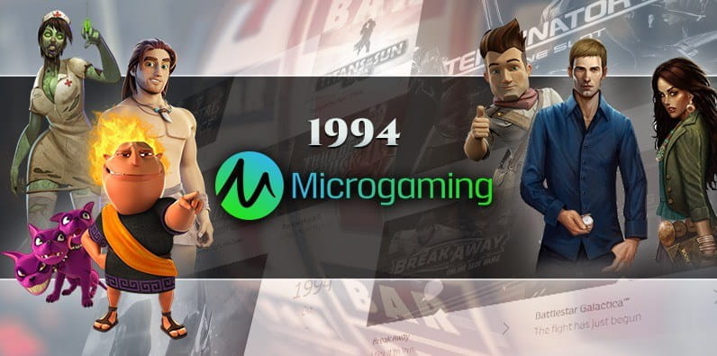 The First Online Slot machine by Microgaming