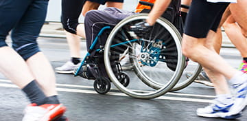 London Marathon Wheelchair Race