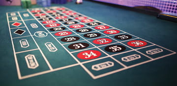 Roulette Table Numbers