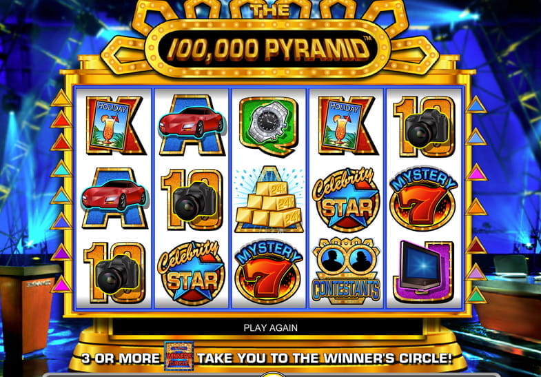 Free demo of the 100,000 Pyramid Slot game