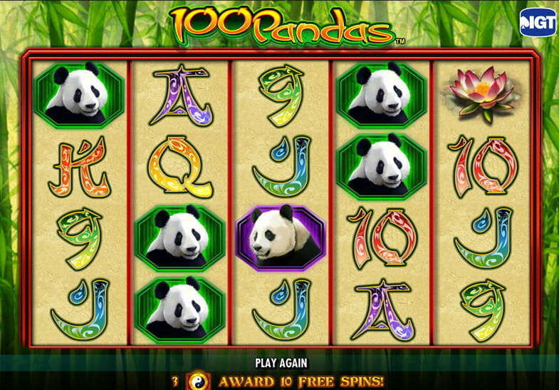 Free demo of the 100 Pandas Slot game