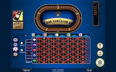 1000 Diamond Bet Roulette at the Mansion App