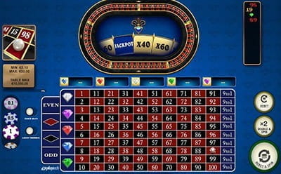 1000 Diamond Roulette Available at SuperCasino