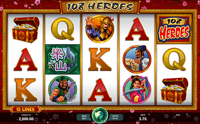 The 108 Heroes Online Slot at Slots Baby