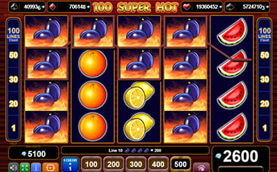100 Super Hot Slot Mystery Jackpot