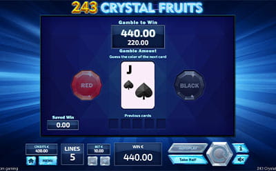 243 Crystal Fruits Bonus Round