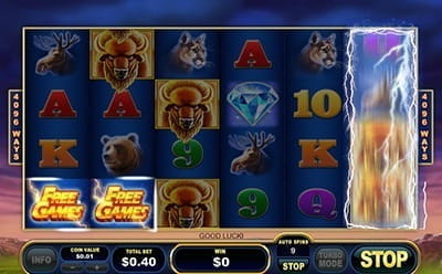 3 Scatters Trigger Free Spins in Buffalo Blitz