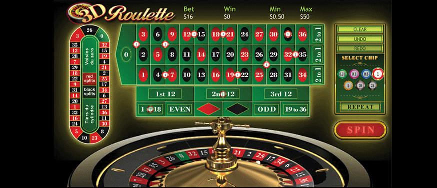3D Roulette gameplay screenshot