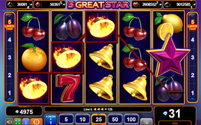 5 Great Star Slot Bonus Round