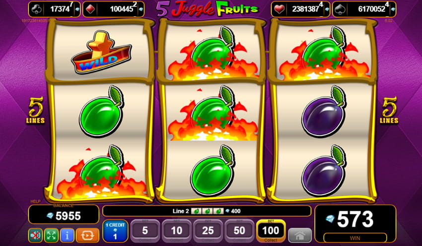 5 Juggle Fruits Slot 5 Juggle Fruits Slot
