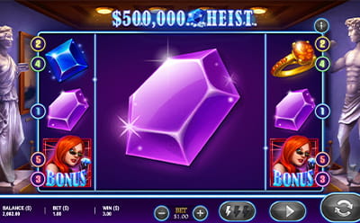 500k Heist Slot Bonus Round