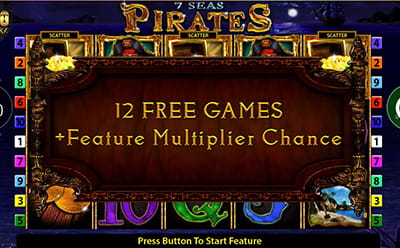 7 Seas Pirates Slot Free Spins