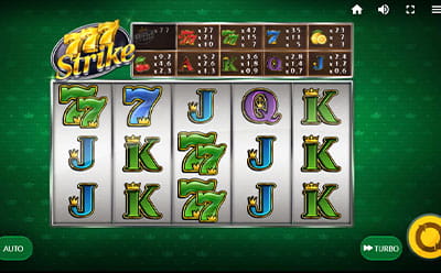The 777 Strike Online Slot at PinoCasino