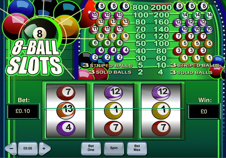 Free demo of the 8 Ball Slots Slot game