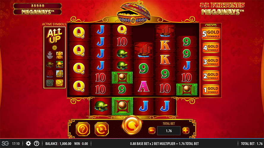 Free Demo of the 88 Fortunes Megaways Slot