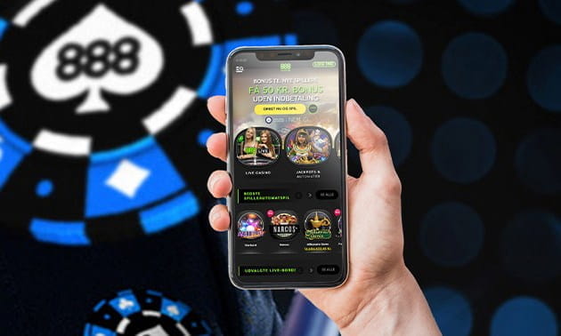 Games Offered by 888casino on Mobile for Denmark
