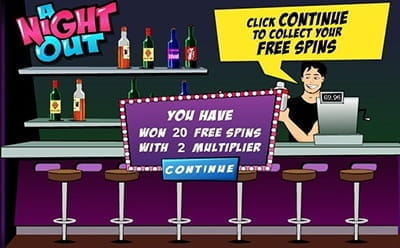 A Night Out Slot Free Spins