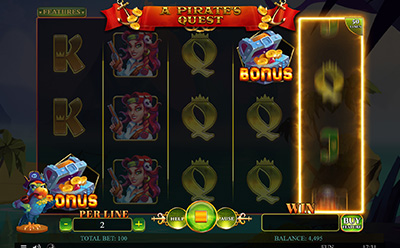 A Pirate's Quest Slot Bonus Round