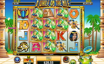 A While On the Nile Slot Free Spins