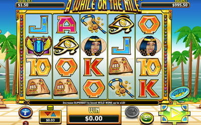 A While On the Nile Slot Mobile