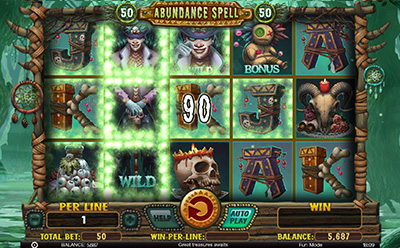 Abundance Spell Slot Expanding Wild