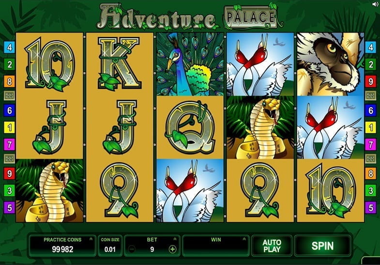 Adventure Palace Free Play Slot