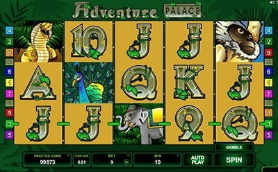 Adventure Palace Double Payouts for Wild Wins