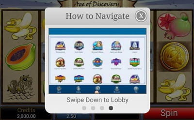 Age of Discovery Slot Mobile