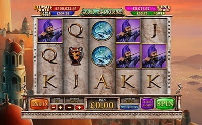Age of the Gods God of Storms Slot Mobile
