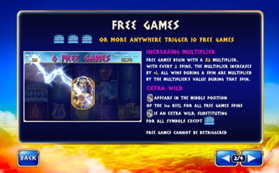Age of the Gods King of Olympus Free Spins