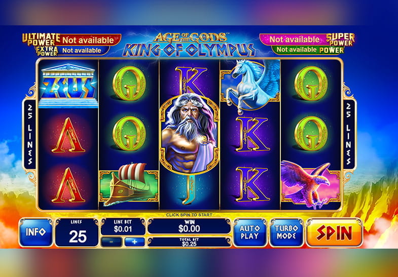 Age of the Gods King of Olympus Slot dari Playtech