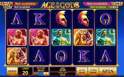 Age of the Gods Slot at MoPlay Casino