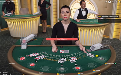 Live Dealer Blackjack Featured at All Star Games Casino