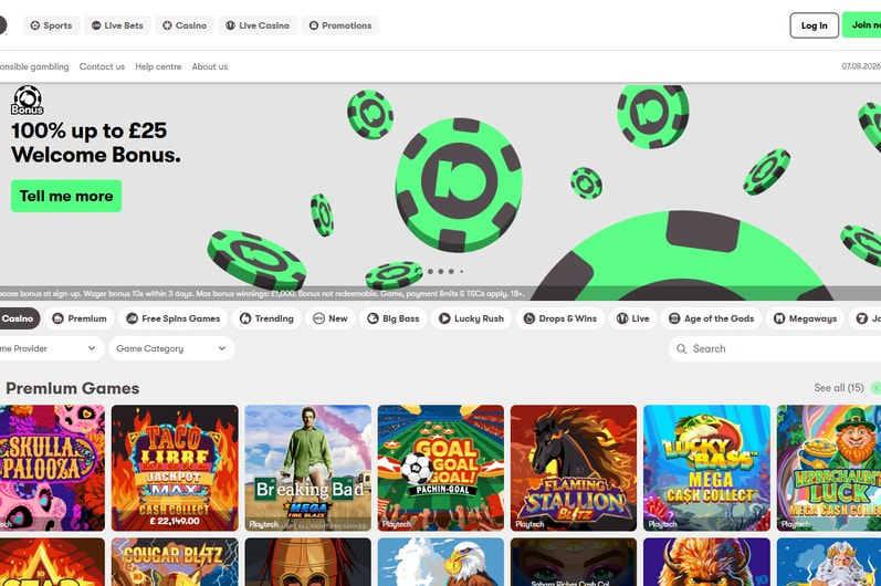 10bet Homepage