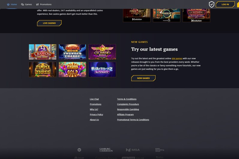 21 Casino Overview